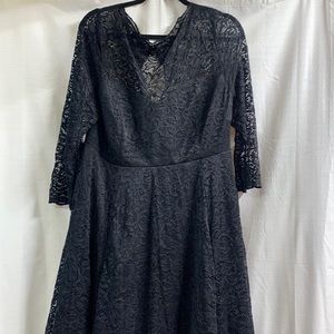 Torrid Lace & tulle MIDI Dress